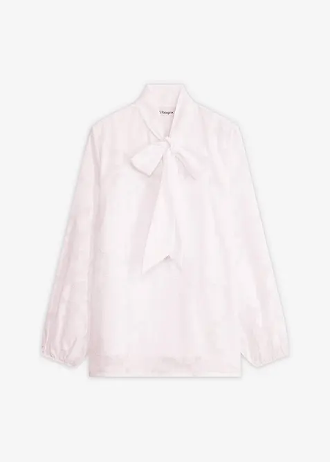 Dra p&aring;-blus med broderi, bonprix