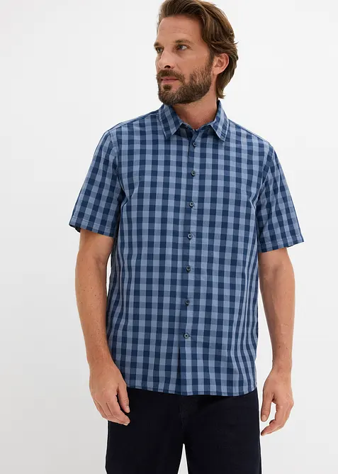 Kort&auml;rmad skjorta i ren bomull, bonprix