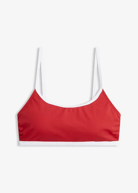 BH-bikinitopp med kontrasterande kanter, bonprix