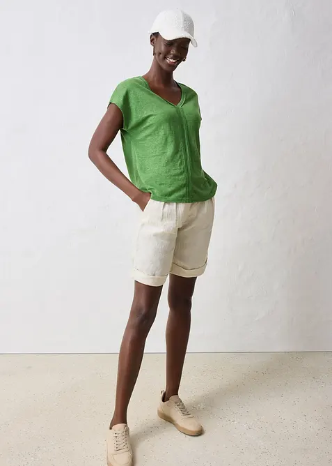 Topp i rent linne, bonprix