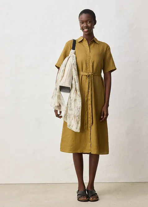 Bluskl&auml;nning i linne, bonprix