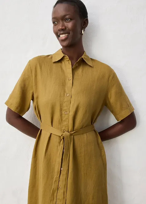 Bluskl&auml;nning i linne, bonprix