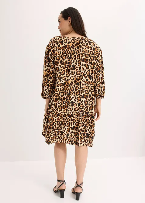 M&ouml;nstrad tunikakl&auml;nning i kr&auml;pp med struktur, bonprix