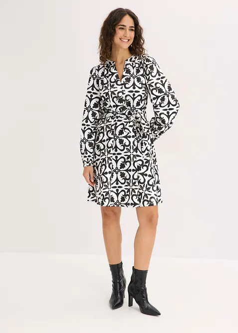 M&ouml;nstrad kl&auml;nning, bonprix