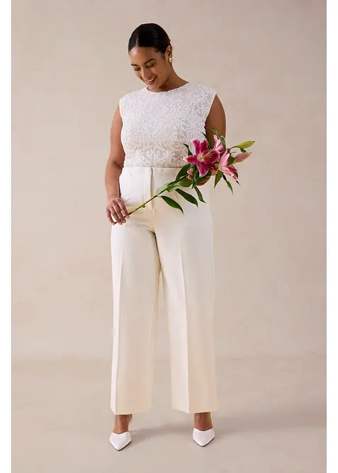 Byxa i vid modell, bonprix