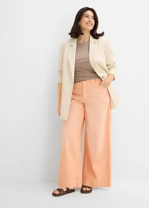 Wide Leg Jeans, High Waist, bonprix