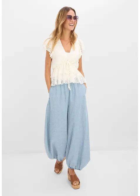 Kort spetstopp, bonprix