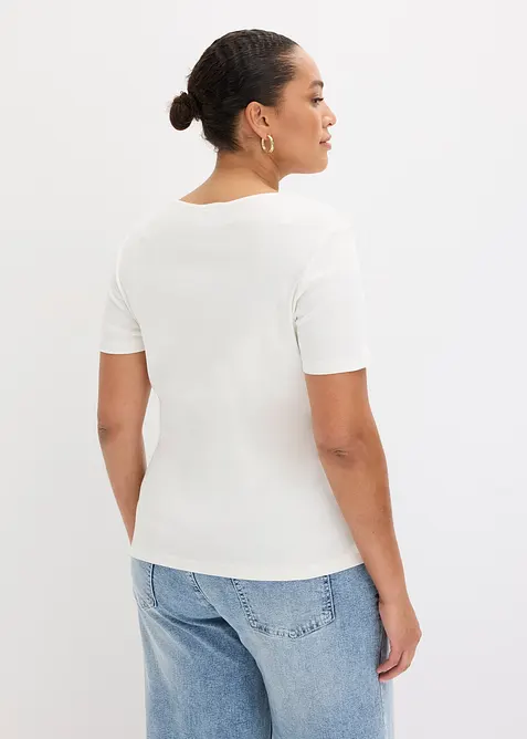 Topp av ekologisk bomull, bonprix