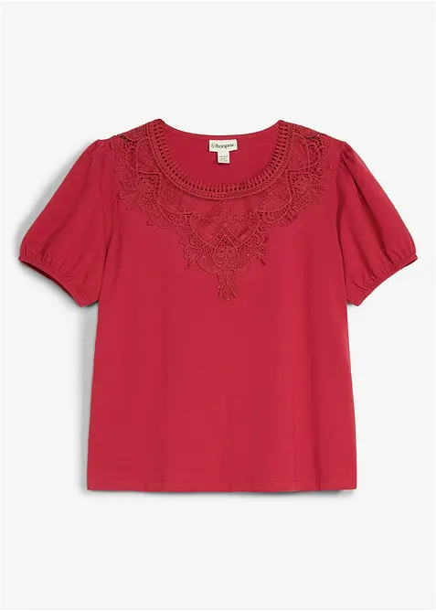 Topp i elastisk bomull, bonprix