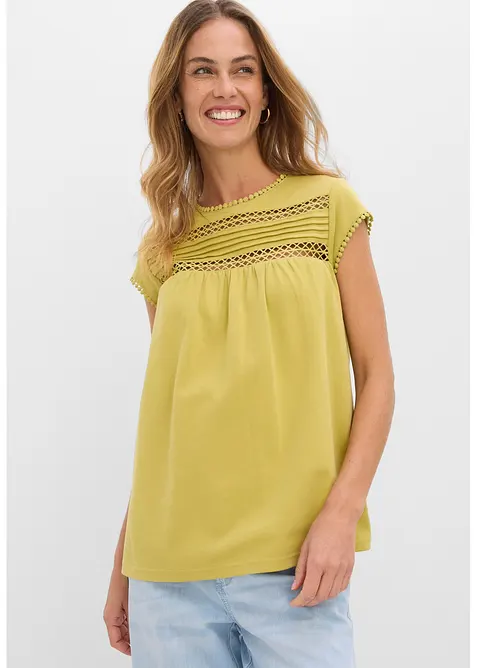 Topp av ekologisk bomull, bonprix