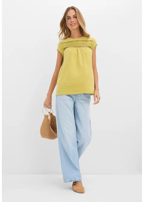 Topp av ekologisk bomull, bonprix