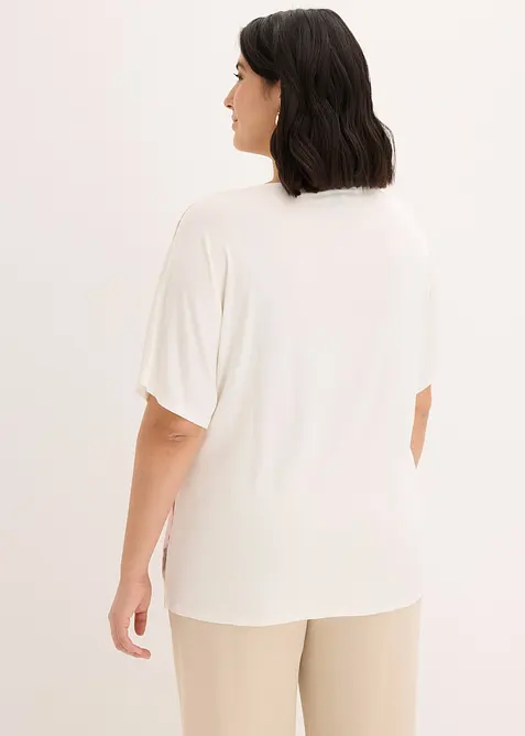 Topp av mjuk viskosmix, bonprix