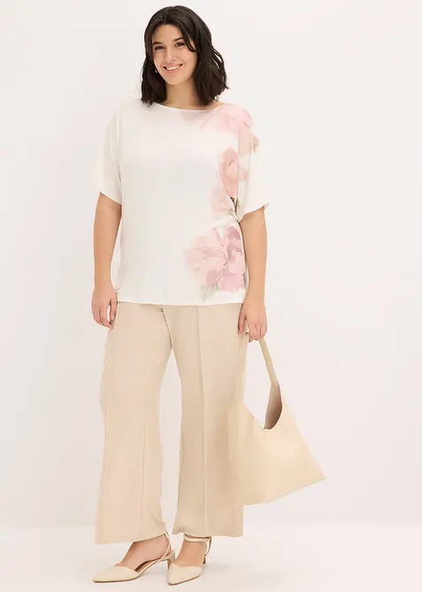 Topp av mjuk viskosmix, bonprix