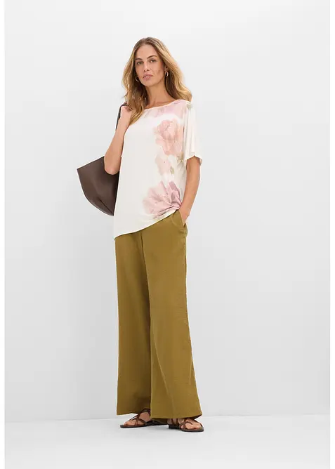 Topp av mjuk viskosmix, bonprix