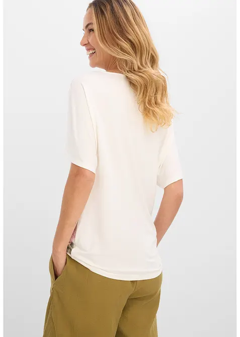 Topp av mjuk viskosmix, bonprix