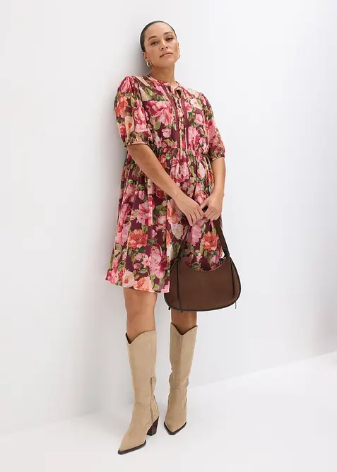 Tunikakl&auml;nning med spets, bonprix