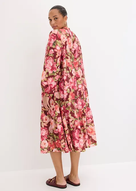 Midikl&auml;nning av mjuk viskosmix, bonprix