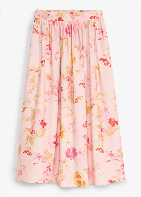 Maxikjol i l&auml;tt kr&auml;pp, bonprix