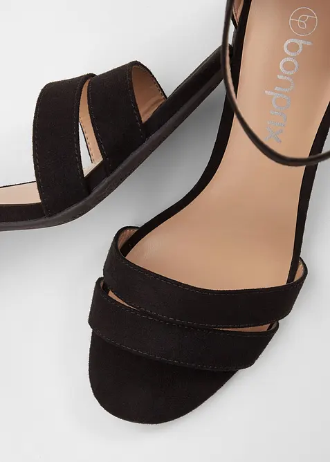 Sandalett med blockklack, bonprix