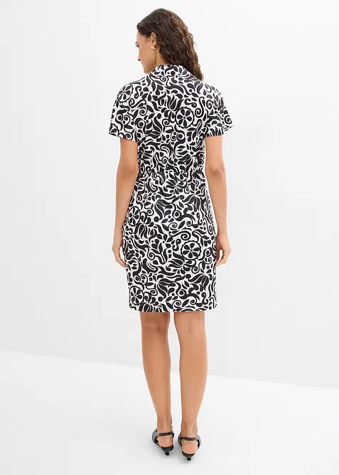 Minikl&auml;nning med djup urringning, bonprix