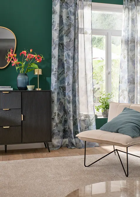 M&ouml;nstrad gardin (1-pack), bonprix