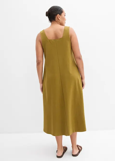 Jerseykl&auml;nning i ren ekologisk bomull, bonprix