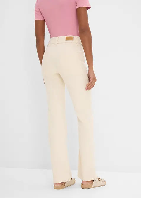 Straight Jeans High Waist, Stretch, bonprix