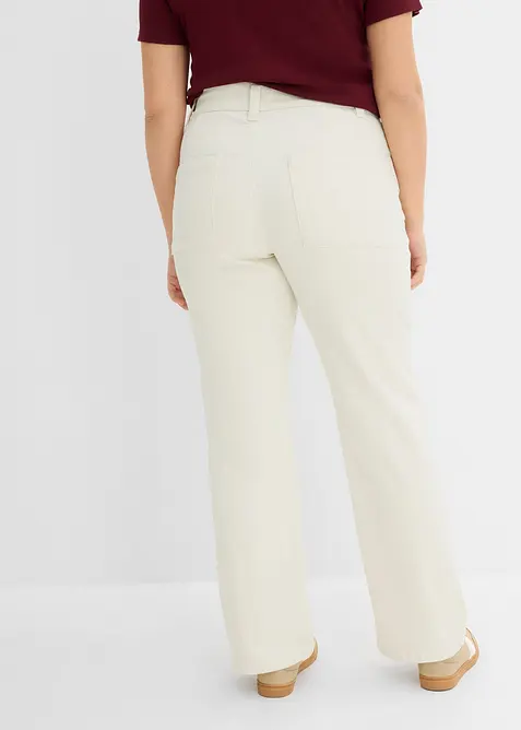 Straight Jeans High Waist, Stretch, bonprix