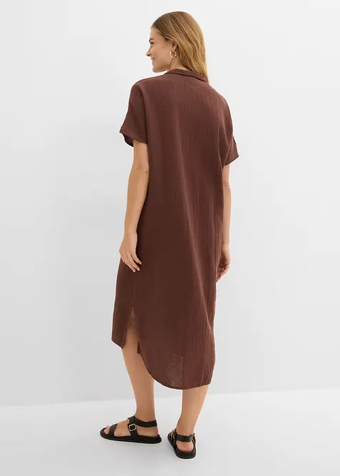 Kaftankl&auml;nning av mjuk muslin, bonprix