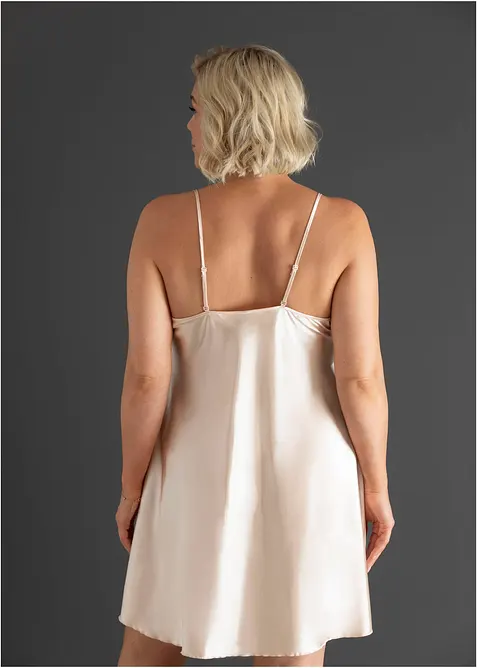 Neglig&eacute; i satin, bonprix