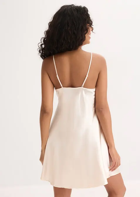 Neglig&eacute; i satin, bonprix