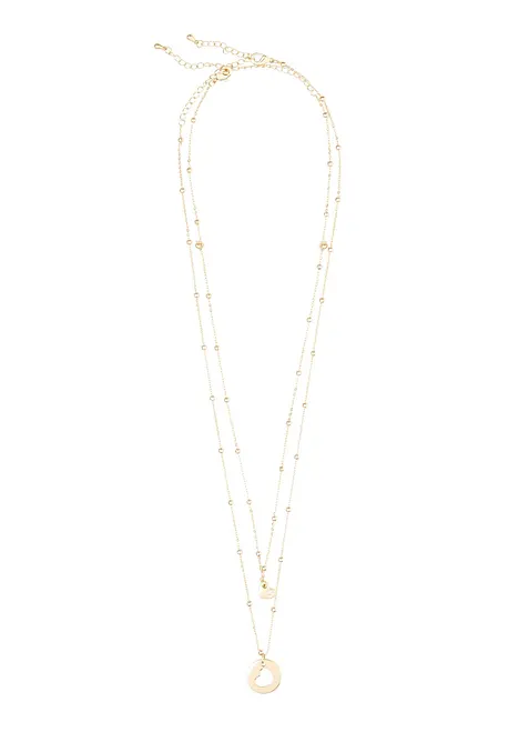 Set med halsband prytt med hj&auml;rth&auml;ngen (2 delar), bonprix