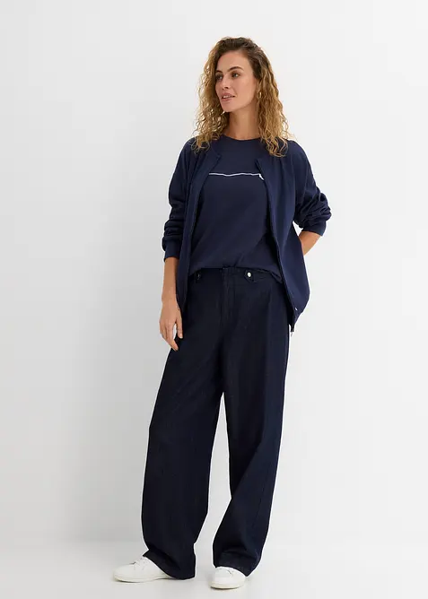 T-shirt med broderi, bonprix