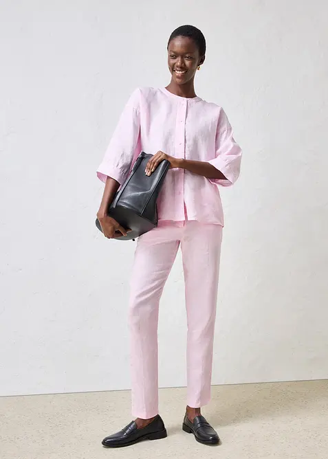 Oversizeblus i rent lin, bonprix