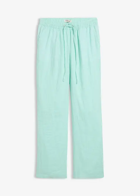 Byxa i rent lin, bonprix