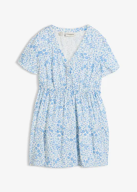 Mamma-/amningsblus i f&ouml;ljsam viskos, bonprix