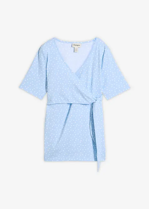 Mammatopp med omlott&ouml;verdel, bonprix