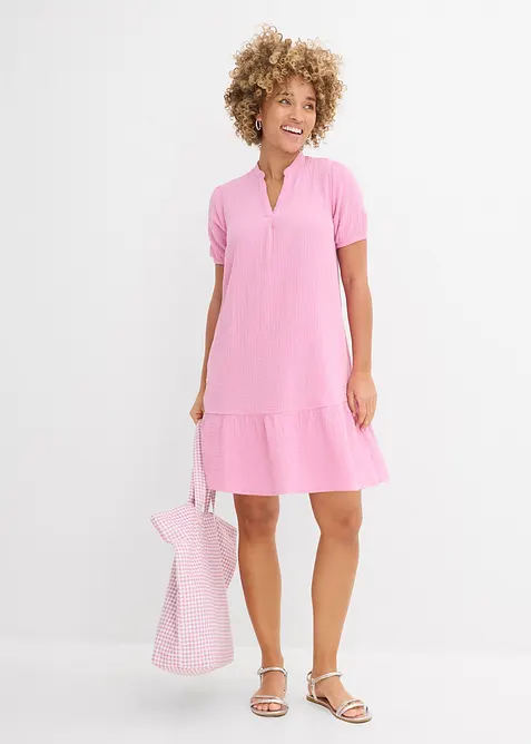 Minikl&auml;nning av muslin, bonprix