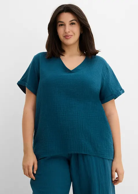 Tunika av mjuk muslin, bonprix