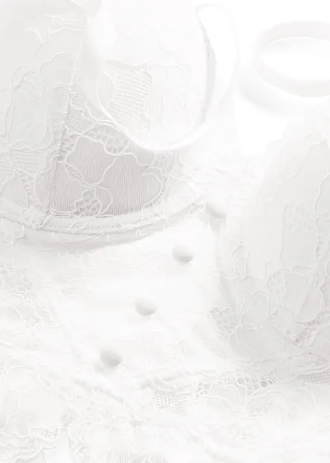 Korsett i elegant spets, bonprix
