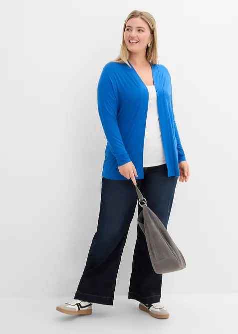 Cardigan i mjuk viskos, bonprix