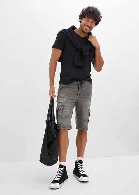 V-ringad T-shirt (3-pack), bonprix