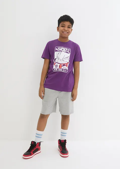 Trik&aring;shorts med mjuk bomull (2-pack), bonprix