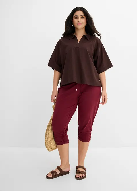 Jerseybyxa i bomullsmix, bonprix