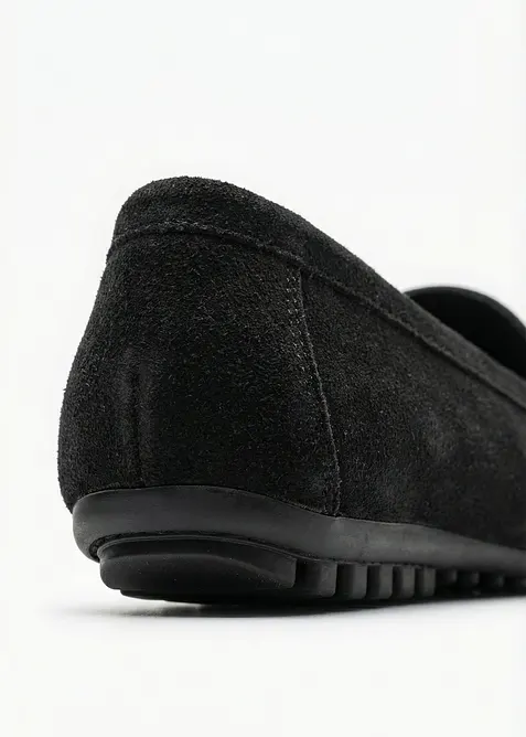 Loafers av mocka, bonprix