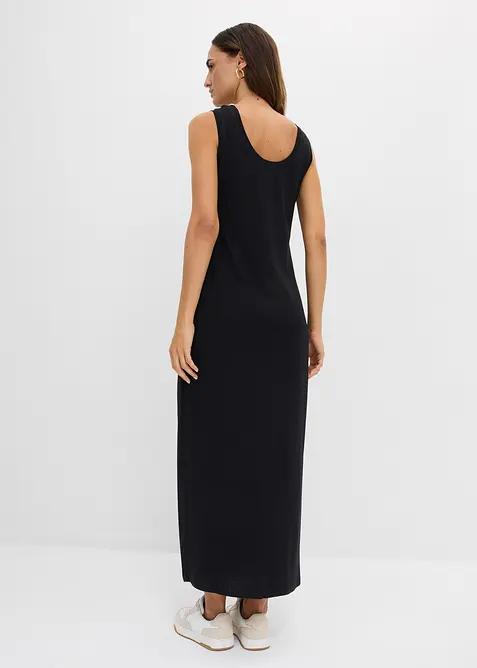 Jerseykl&auml;nning i insv&auml;ngd modell, bonprix