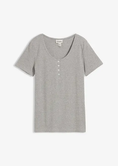 Kort&auml;rmad farfarstr&ouml;ja i ekologisk bomull, bonprix