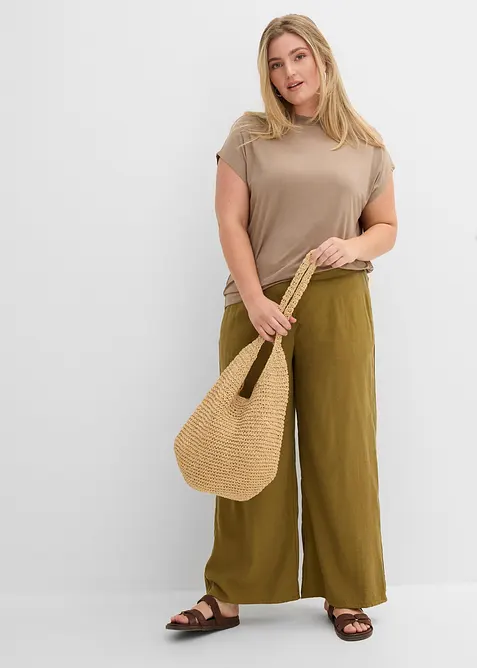 T-shirt i mjuk viskos, bonprix