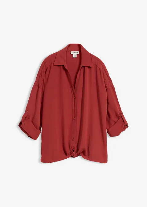 Blus i l&auml;tt kr&auml;pp, bonprix