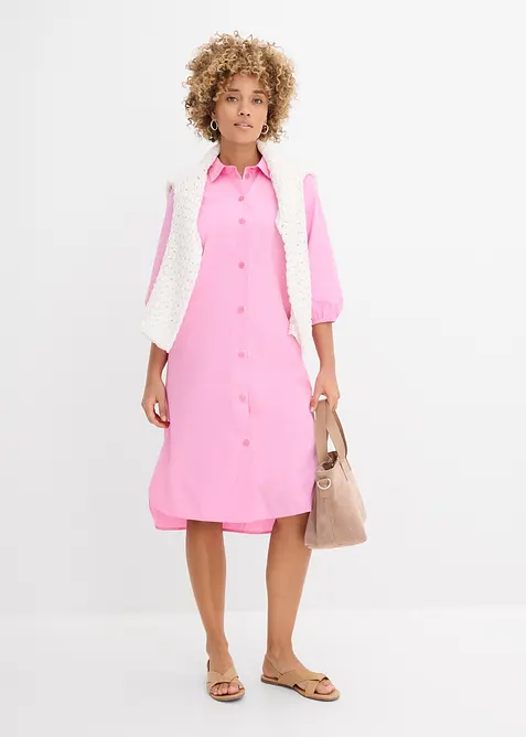 Bluskl&auml;nning av luftig bomull, bonprix